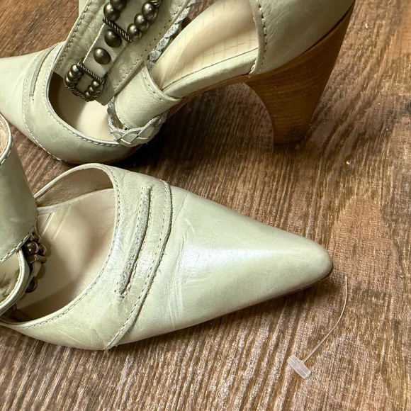 Spiral 8.5 EUC/Newer condition western vibe Seafoam light green Heels (39 EUR) - Picture 12 of 15